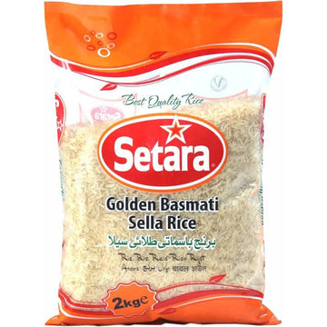 Setara Golden Sella Basmati Rice 2Kg