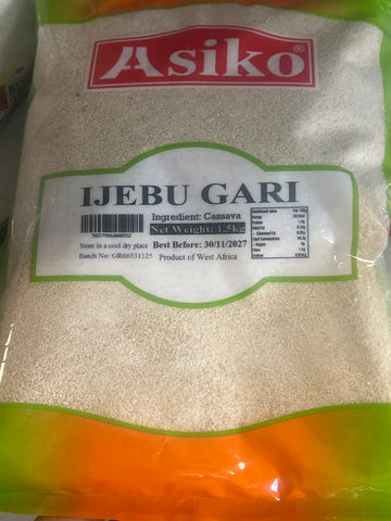Asiko Ijebu Garri 1.5kg