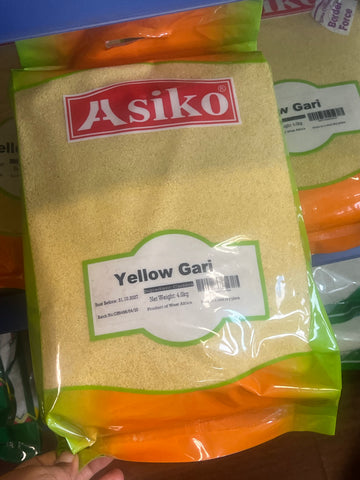 Asiko Yellow garri 4kg